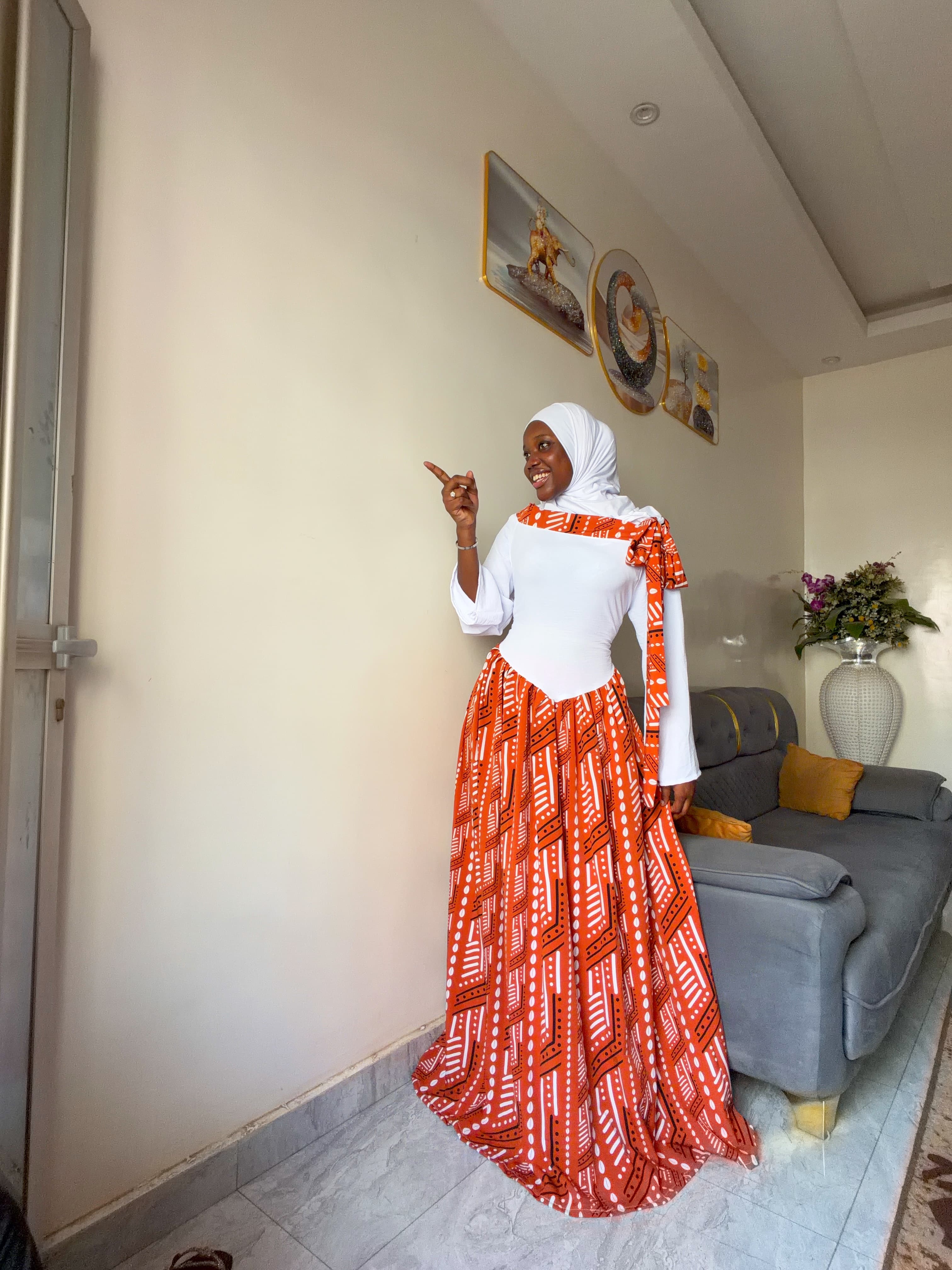Robe fn noeux